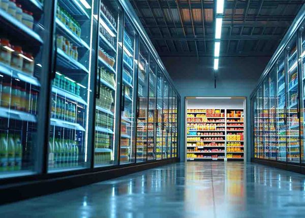 Generative AI, Temperature-controlled refrigerated storage, cold warehouse, commercial refrigeration equipment